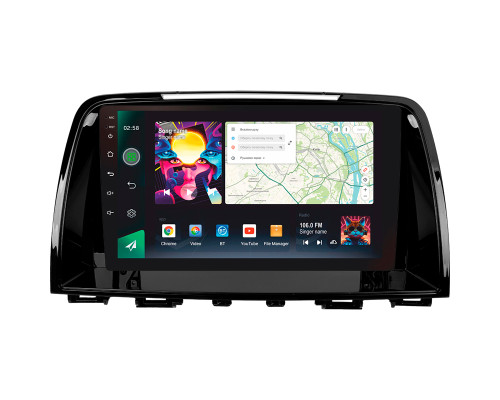 Штатна магнітола SIGMA PRO 98128 ANDROID 12 8+128 Gb 4G DSP Mazda 6 3 GL GJ 2012-2017 (B) 9