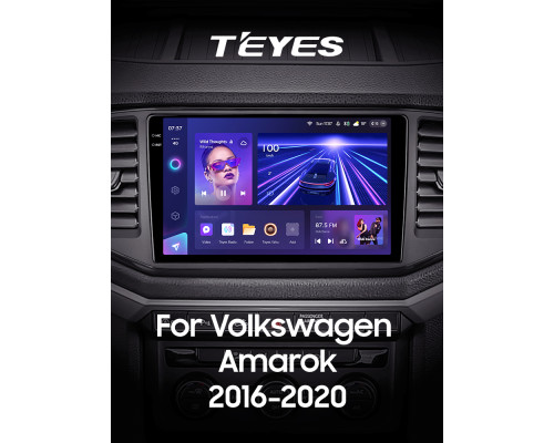 Штатна магнітола Teyes CC3 6+128 Gb з коловим оглядом 360° Volkswagen Amarok 1 2016-2020 9