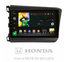 Штатна магнітола SIGMA X9232 ANDROID 10 2+32 Gb 4G DSP Honda Civic 9 FB FK FD 2011-2015 9