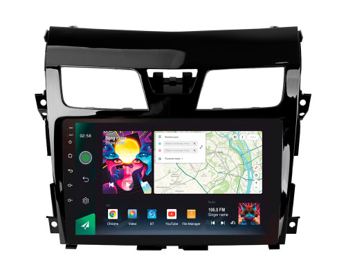 Штатна магнітола SIGMA PRO 10464 ANDROID 12 4+64 Gb 4G DSP Nissan Teana J33 2013-2015 (B) 10