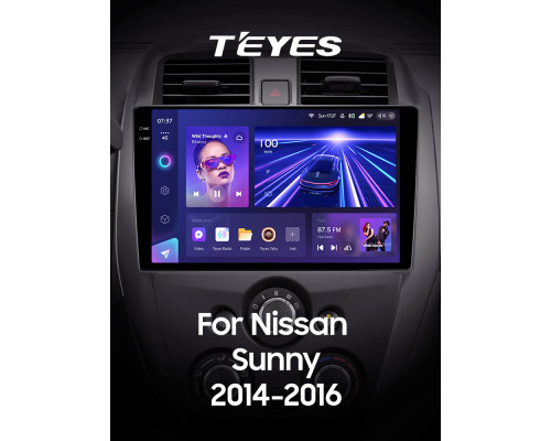 Штатна магнітола Teyes CC3 4+32 Gb Nissan Sunny 2014-2016 10