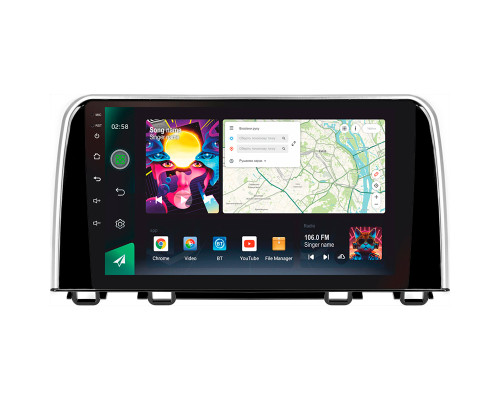 Штатна магнітола SIGMA PRO 98128 ANDROID 12 8+128 Gb 4G DSP Honda CR-V CR-V 5 RT RW 2017-2022 9