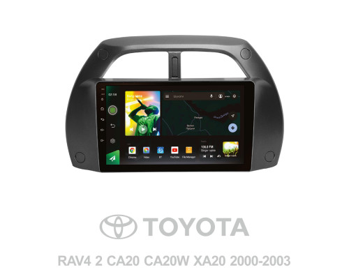 Штатна магнітола SIGMA X9232 ANDROID 10 2+32 Gb 4G DSP Toyota RAV4 2 CA20 CA20W XA20 2000 - 2003 (F3) 9