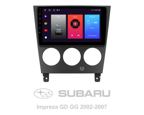 Штатна магнітола SIGMA F9216 ANDROID 10 2+32 Gb Subaru Impreza GD GG 2002-2007 9