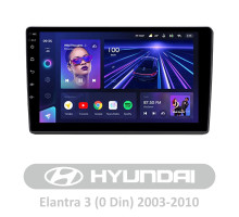 Штатна магнітола Teyes CC3 4+64 Gb Hyundai Elantra 3(0 Din)2003-2010 9