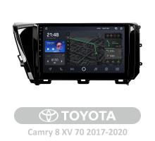 Штатна магнітола AMS T1010 6+128 Gb Toyota Camry 8 XV 70 2017-2020 (B) 10