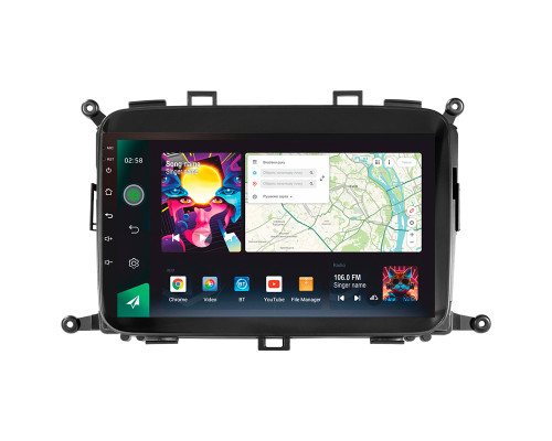 Штатна магнітола SIGMA PRO 98128 ANDROID 12 8+128 Gb 4G DSP Kia Carens RP 3 III 2013-2019 9