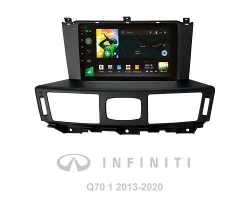 Штатна магнітола SIGMA X9232 ANDROID 10 2+32 Gb 4G DSP Infiniti Q70 1 2013-2020 9