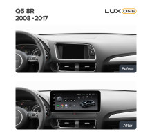 Штатна магнітола Teyes LUX ONE 6+128 Gb Audi Q5 8R (A) 2008-2017