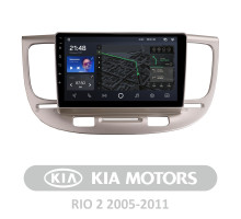 Штатна магнітола AMS T910 6+128 Gb Kia RIO 2 2005-2011 9