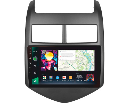 Штатна магнітола SIGMA PRO 9464 ANDROID 12 4+64 Gb 4G DSP Chevrolet Aveo 2 2011-2015 9