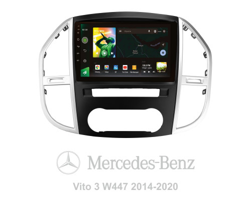 Штатна магнітола SIGMA X10232 ANDROID 10 2+32 Gb 4G DSP Mercedes-Benz Vito 3 W447 2014-2020 10