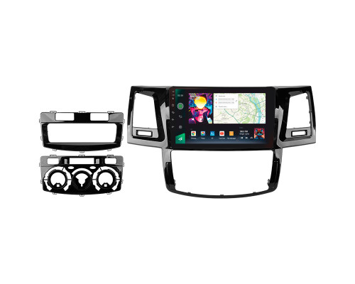 Штатна магнітола SIGMA PRO 9464 ANDROID 12 4+64 Gb 4G DSP Toyota Fortuner 1 AN50 AN60 HILUX Revo Vigo 2008-2014 9