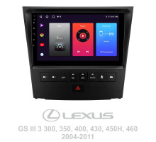 Штатна магнітола SIGMA F9216 ANDROID 10 2+32 Gb Lexus GS III 3 300 350 400 430 450H 460 2004-2011 9