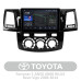 Штатна магнітола AMS T910 6+128 Gb Toyota Fortuner 1 AN50 AN60 HILUX Revo Vigo 2008-2014 9