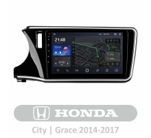 Штатна магнітола AMS T1010 6+128 Gb Honda City 2014-2017 (B) 10