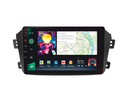 Штатна магнітола SIGMA PRO 9464 ANDROID 12 4+64 Gb 4G DSP Geely Emgrand X7 1 GX7 EX7 2011-2019 9