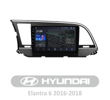 Штатна магнітола AMS T910 6+128 Gb Hyundai Elantra 6 2015-2018 (B) 9