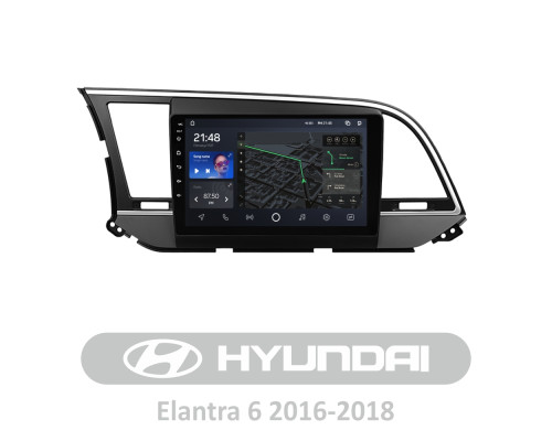 Штатна магнітола AMS T910 6+128 Gb Hyundai Elantra 6 2015-2018 (B) 9