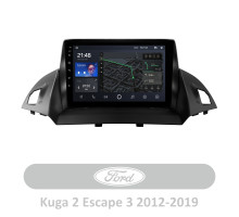 Штатна магнітола AMS T910 3+32 Gb Ford Kuga 2 Escape 3 2012 - 2019 (A) 9