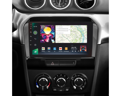 Штатна магнітола SIGMA PRO 98128 ANDROID 12 8+128 Gb 4G DSP Suzuki Vitara 4 2014-2018 9