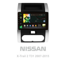 Штатна магнітола SIGMA X10464 ANDROID 10 4+64 Gb 4G DSP Nissan X-Trail X Trail 2 T31 2007-2015 10