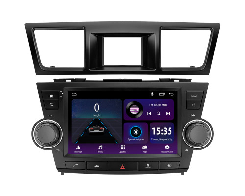 Штатна магнітола SIGMA E9232 ANDROID 10 2+32 Gb Toyota Highlander 2 XU40 2007-2013 (F3) 9