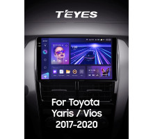 Штатна магнітола Teyes CC3 6+128 Gb з коловим оглядом 360° Toyota Yaris Vios 2017-2020 (F2) 9