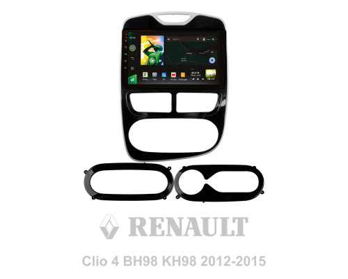 Штатна магнітола SIGMA X10464 ANDROID 10 4+64 Gb 4G DSP Renault Clio 4 BH98 KH98 2012-2015 10