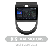 Штатна магнітола AMS T910 6+128 Gb Kia Soul 1 2008 - 2014 9