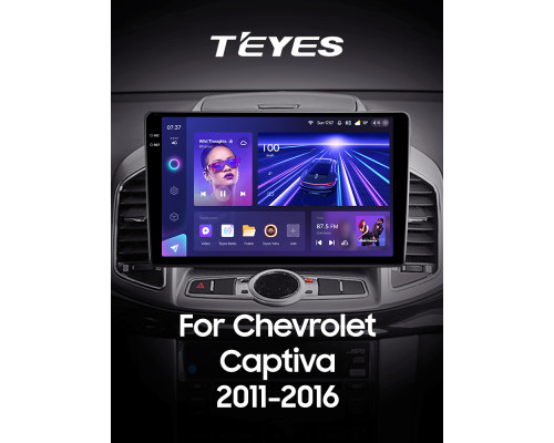 Штатна магнітола Teyes CC3 6+128 Gb Chevrolet Captiva 1 2011-2016 10