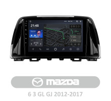 Штатна магнітола AMS T910 6+128 Gb Mazda 6 3 GL GJ 2012-2017 (B) 9