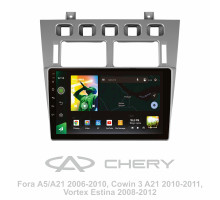 Штатна магнітола SIGMA X9464 ANDROID 10 4+64 Gb 4G DSP Chery A5 A21 2006-2010 Cowin 3 A21 2010-2011 Vortex Estina 2008-2012 9