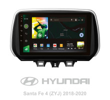 Штатна магнітола SIGMA X10232 ANDROID 10 2+32 Gb 4G DSP Hyundai Santa Fe 4 (ZYJ) 2018-2020 10