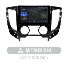 Штатна магнітола AMS T910 6+128 Gb Mitsubishi L200 5 2015-2019-Automatic air conditioning 9