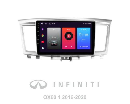 Штатна магнітола SIGMA F9216 ANDROID 10 2+32 Gb Infiniti QX60 1 2016-2020 9