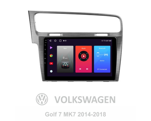 Штатна магнітола SIGMA F10216 ANDROID 10 2+32 Gb Volkswagen Golf 7 MK7 2014-2018 (F2) 10