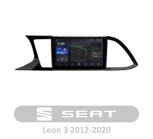 Штатна магнітола AMS T910 6+128 Gb Seat Leon 3 2012-2020 9