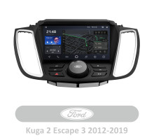 Штатна магнітола AMS T910 6+128 Gb Ford Kuga 2 Escape 3 2012 - 2019 (B) 9