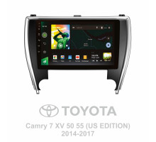 Штатна магнітола SIGMA X10232 ANDROID 10 2+32 Gb 4G DSP Toyota Camry 7 XV 50 55 North America 2014-2017 10