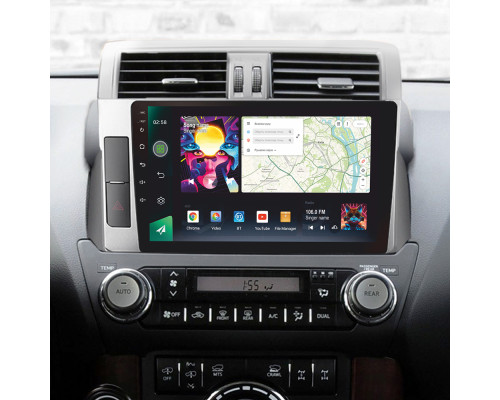 Штатна магнітола SIGMA PRO 10464 ANDROID 12 4+64 Gb 4G DSP Toyota Land Cruiser Prado 150 2013-2017 10