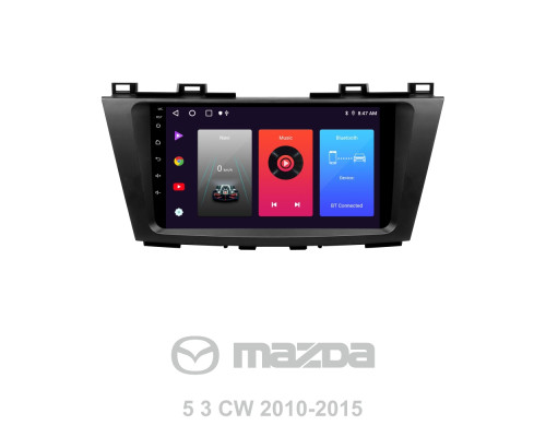 Штатна магнітола SIGMA F9216 ANDROID 10 2+32 Gb Mazda 5 3 CW 2010-2015 9