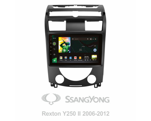 Штатна магнітола SIGMA X10464 ANDROID 10 4+64 Gb 4G DSP SsangYong Rexton Y250 II 2 2006 - 2012 10