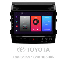 Штатна магнітола SIGMA F9216 ANDROID 10 2+32 Gb Toyota Land Cruiser 11 200 2007-2015 (F2) (A) 9