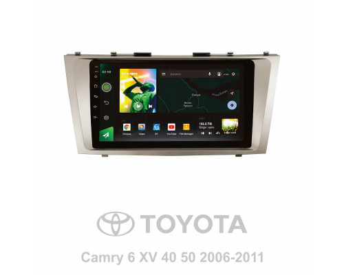 Штатна магнітола SIGMA X10232 ANDROID 10 2+32 Gb 4G DSP Toyota Camry 6 XV 40 50 2006-2011 10