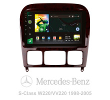 Штатна магнітола SIGMA X9232 ANDROID 10 2+32 Gb 4G DSP Mercedes Benz S-Class W220 VV220 1998-2005 9