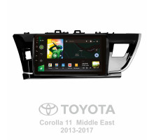 Штатна магнітола SIGMA X10464 ANDROID 10 4+64 Gb 4G DSP Toyota Corolla 11 Middle East 2013-2017 (B) 10