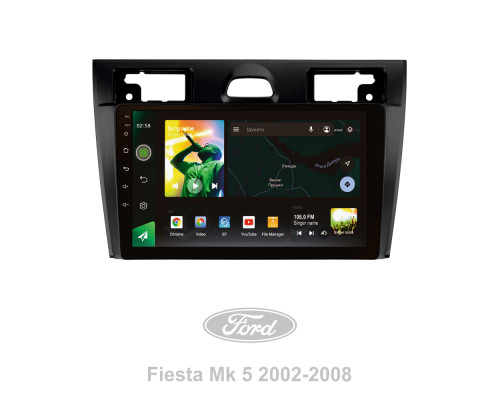 Штатна магнітола SIGMA X9232 ANDROID 10 2+32 Gb 4G DSP Ford Fiesta Mk VI 5 Mk5 2002 - 2008 9