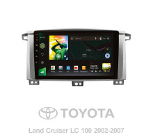 Штатна магнітола SIGMA X9232 ANDROID 10 2+32 Gb 4G DSP Toyota Land Cruiser LC 100-A 2002-2007 (A) 9