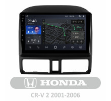 Штатна магнітола AMS T910 6+128 Gb Honda CR-V 2 CRV 2001-2006 9